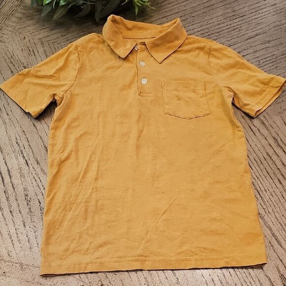 Carter's Mustard Yellow Kid's Polo Shirt Size 7 - Picture 1 of 8